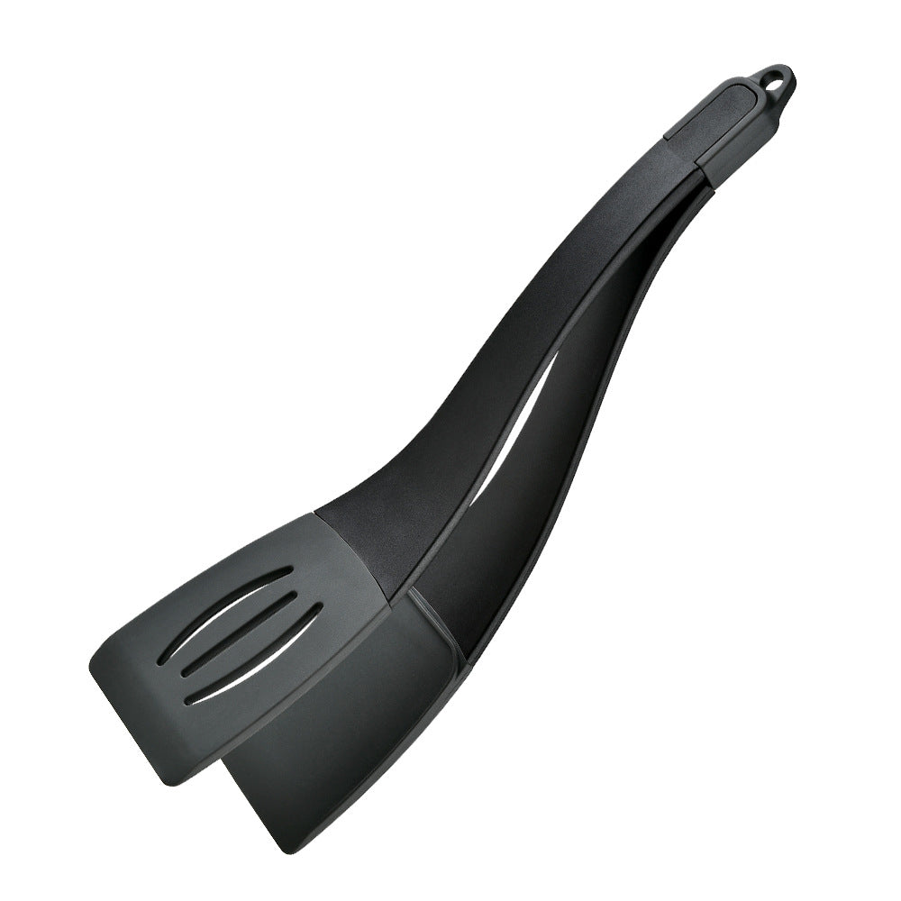 3 In 1 Frying Spatula Clip Silicone Food Clip Frying Steak Pancakes Shovel Slotted Turners